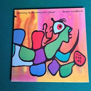 Vintage 1979 vinyl record " dancing in the dragon's jaws" Bruce Cockburn.